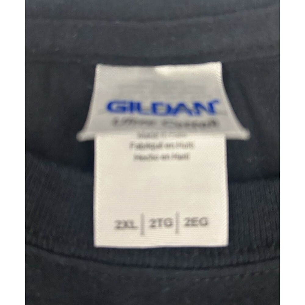 Gildan Men's Ultra Cotton United We Stand Cherokee T-Shirt 2XL Black - Picture 6 of 10